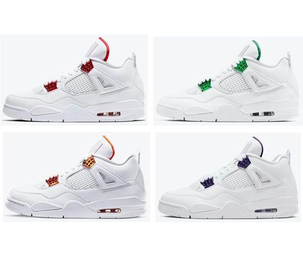 new 4 metallic pack court purple pine green university red orange metallic pure money basketball shoes men 4s sneakers with box
new 4 metallic pack court purple pine green university red orange metallic pure money basketball shoes men 4s sneakers with box