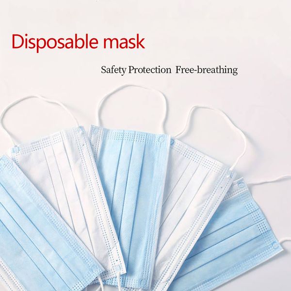 50pcs disposable face mask mascherine meltblown non woven masks three layers anti-dust waterproof breathable
50pcs disposable face mask mascherine meltblown non woven masks three layers anti-dust waterproof breathable