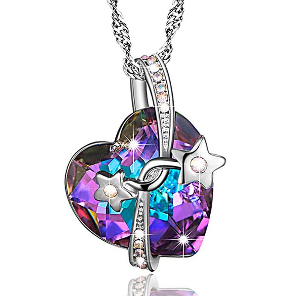 new fashion women pendant necklace big drop heart crystal long silver chain sweater necklaces jewelry choker collier femme
new fashion women pendant necklace big drop heart crystal long silver chain sweater necklaces jewelry choker collier femme