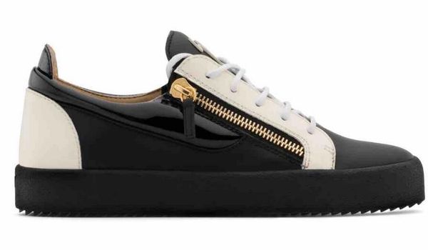 bran new 2019 mens womens black leather with canvas patchwork low double zip sneakers,brand casual shoes 35-46 01
bran new 2019 mens womens black leather with canvas patchwork low double zip sneakers,brand casual shoes 35-46 01