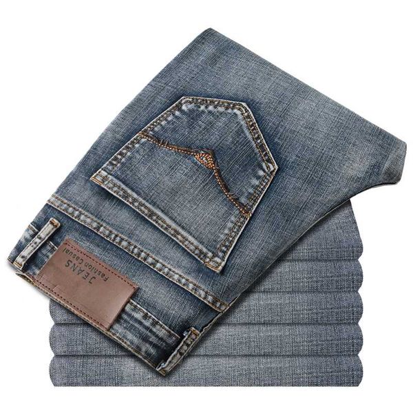 men's jeans 2021 spring autumn winter arrival fashion brand men washed slim for casual pants plus size 40, Blue
men's jeans 2021 spring autumn winter arrival fashion brand men washed slim for casual pants plus size 40, Blue