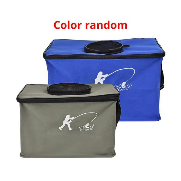 outdoor eva canvas fishing bucket folding water tank fish bucket fishing tackle box (random color delivery
outdoor eva canvas fishing bucket folding water tank fish bucket fishing tackle box (random color delivery
