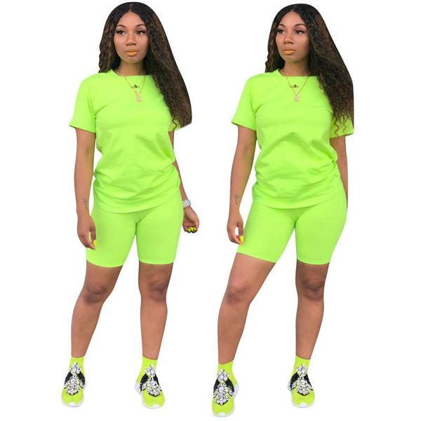 женская summer sport 2pcs наборы с solid color с коротким рукавом женских костюмов тощих повседневной одеждой женской моды, Gray
женская summer sport 2pcs наборы с solid color с коротким рукавом женских костюмов тощих повседневной одеждой женской моды, Gray