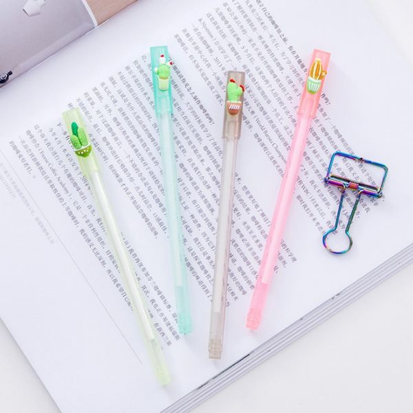 cactus transparent gel pen 0.5mm black child writing pen office eexamination limited office material school supplies wholesale e-packet
cactus transparent gel pen 0.5mm black child writing pen office eexamination limited office material school supplies wholesale e-packet