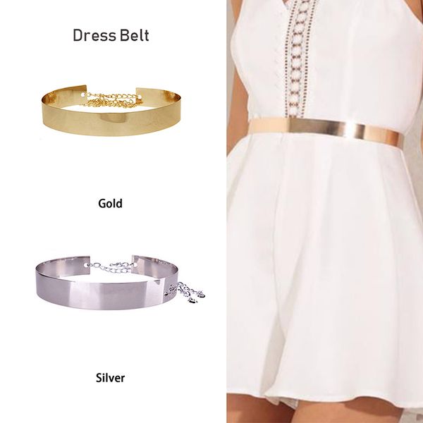 design belts women 4.5 cm metal mirror waist lady's belt buckle wide waist gold belt with chains metallic womens waistband, Black;brown
design belts women 4.5 cm metal mirror waist lady's belt buckle wide waist gold belt with chains metallic womens waistband, Black;brown