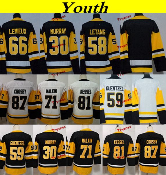 youth pittsburgh 87 sidney crosby 81 kessel 71 malkin 58 letang 59 guentzel 30 murray 66 lemieux hockey jerseys kids boys stitched shirts, Black;red
youth pittsburgh 87 sidney crosby 81 kessel 71 malkin 58 letang 59 guentzel 30 murray 66 lemieux hockey jerseys kids boys stitched shirts, Black;red