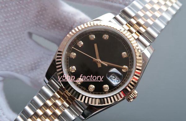 classic series men's fashion wristwatches 41mm 2813 movement black dial steel and 18k yellow gold jubilee 126333 automatic mens watch, Slivery;brown
classic series men's fashion wristwatches 41mm 2813 movement black dial steel and 18k yellow gold jubilee 126333 automatic mens watch, Slivery;brown
