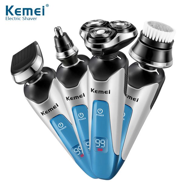 kemei electric shaver 4-in-1 men shaving machine washable nose hair beard trimmer 110-240v barbeador eletrico km-5390 43d
kemei electric shaver 4-in-1 men shaving machine washable nose hair beard trimmer 110-240v barbeador eletrico km-5390 43d