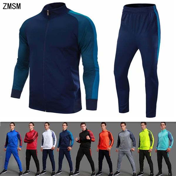zmsm teens autumn winter tracksuit running sets soccer jackets pants outdoor jogging fitness coat football training suit, Black;blue
zmsm teens autumn winter tracksuit running sets soccer jackets pants outdoor jogging fitness coat football training suit, Black;blue