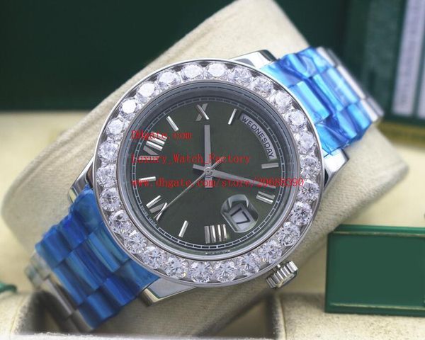factory supplier luxury wristwatches sapphire glass 41mm day-date green dial 228239 diamond bezel automatic mechanical mens watches, Slivery;brown
factory supplier luxury wristwatches sapphire glass 41mm day-date green dial 228239 diamond bezel automatic mechanical mens watches, Slivery;brown