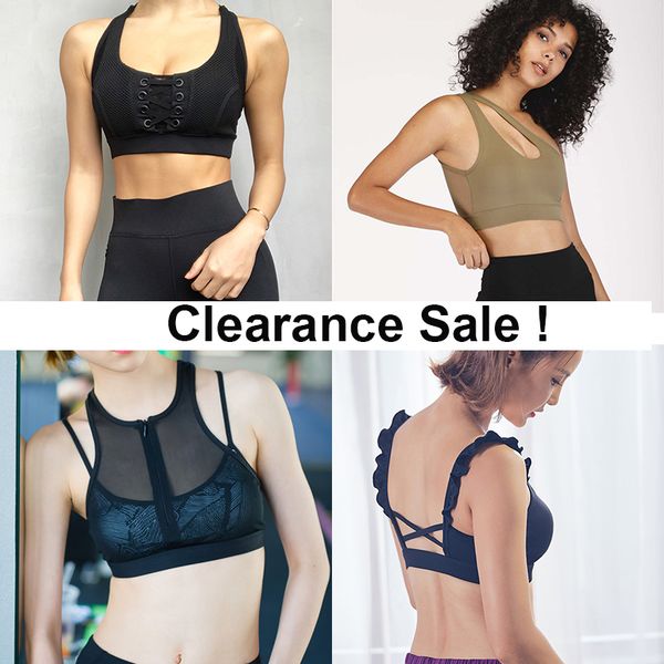 clearance sale sports bra for women gym running yoga bra athletic vest hollow out sportswear fitnes, White;black
clearance sale sports bra for women gym running yoga bra athletic vest hollow out sportswear fitnes, White;black