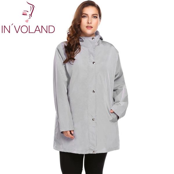 in'voland plus size l-4xl women trench coat autumn winter casual hooded windproof long sleeve solid large rain overcoat big size, Tan;black
in'voland plus size l-4xl women trench coat autumn winter casual hooded windproof long sleeve solid large rain overcoat big size, Tan;black