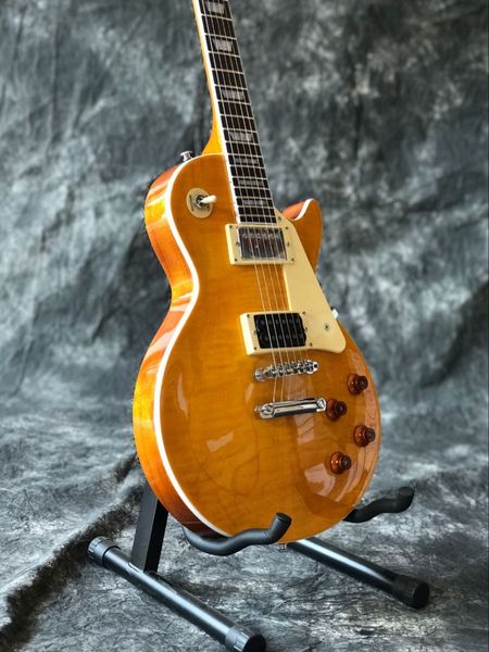custom shop.mahogany body electric guitar. standard r9 tiger flame gitaar.standard custom guitarra.musical instruments
custom shop.mahogany body electric guitar. standard r9 tiger flame gitaar.standard custom guitarra.musical instruments