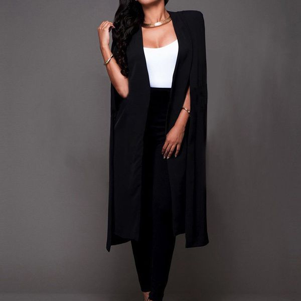 кардиган куртка trench outwear женщины свободный длинный плащ пиджак пальто мыс офисная одежда для женщин conbinaison femme костюм femme, White;black
кардиган куртка trench outwear женщины свободный длинный плащ пиджак пальто мыс офисная одежда для женщин conbinaison femme костюм femme, White;black