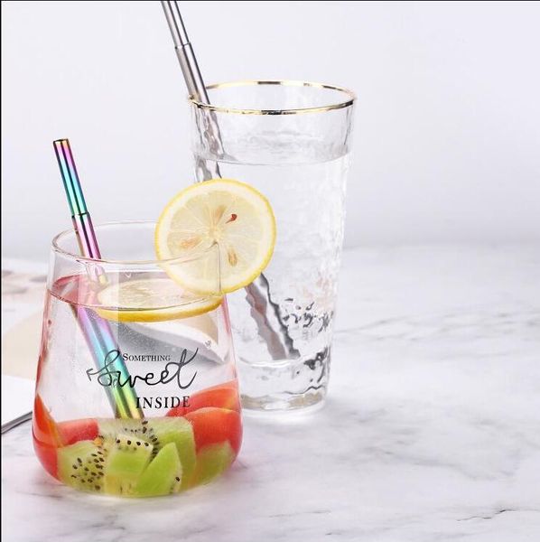 durable stainless steel straight bent drinking straw curve metal straws bar family kitchen for beer fruit juice drink party accessory
durable stainless steel straight bent drinking straw curve metal straws bar family kitchen for beer fruit juice drink party accessory