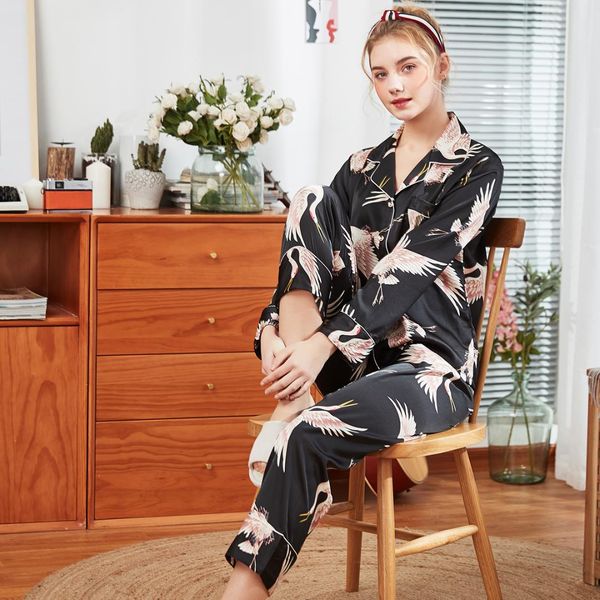 spring summer new women animals babydoll sleepwear sleep set faux silk perfect underwear elegant print combinaison pajamas suit, Blue;gray
spring summer new women animals babydoll sleepwear sleep set faux silk perfect underwear elegant print combinaison pajamas suit, Blue;gray