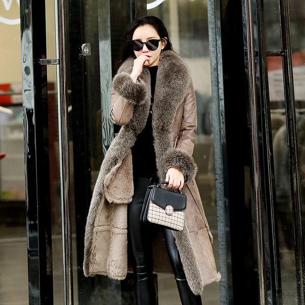 real fur coat female jacket fur collar winter coat women clothes 2020 korean vintage double-faced zt4099, Black
real fur coat female jacket fur collar winter coat women clothes 2020 korean vintage double-faced zt4099, Black