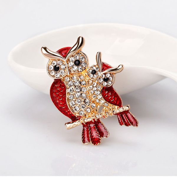 lovely rhinestone crystal owl bird brooches pins jewelry fashion suits shirts accessories for women ing, Gray
lovely rhinestone crystal owl bird brooches pins jewelry fashion suits shirts accessories for women ing, Gray