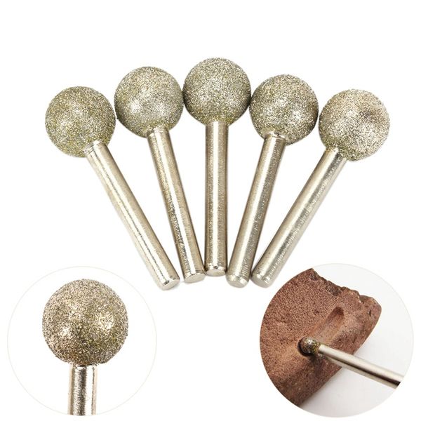 5pcs 20mm head dia 6mm shank 60# spherical diamond coated grinding head shape engraving abrasive burrs rotary tools
5pcs 20mm head dia 6mm shank 60# spherical diamond coated grinding head shape engraving abrasive burrs rotary tools