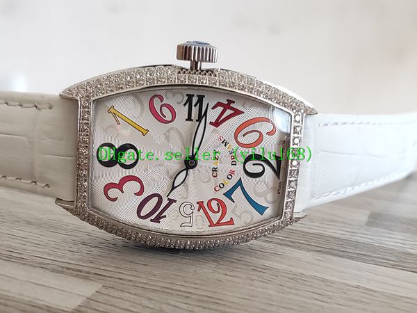 luxury new 33mm crazy hours 7851 8880 automatic gypsophila diamond dial/case women watch leather strap women watches m02, Slivery;brown
luxury new 33mm crazy hours 7851 8880 automatic gypsophila diamond dial/case women watch leather strap women watches m02, Slivery;brown