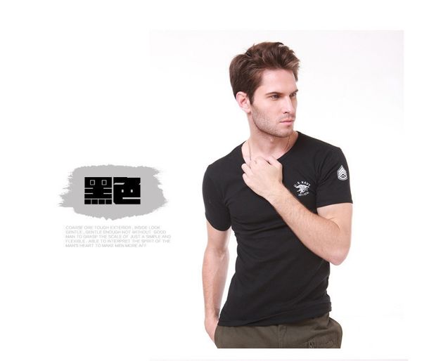 the new outdoor american navy seals t-shirt casual cotton male tight elastic fitness outdoor t-shirts, Gray;blue
the new outdoor american navy seals t-shirt casual cotton male tight elastic fitness outdoor t-shirts, Gray;blue
