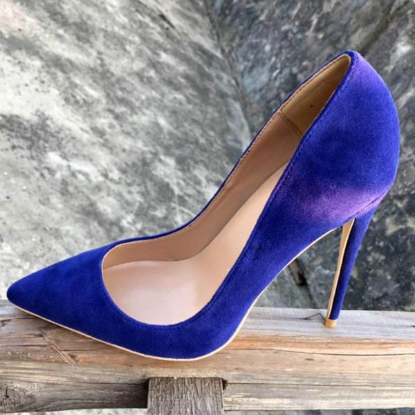 keshangjia real pic royal blue matte pointed toe 120mm 10cm 8 cm high heel shoes pump size us4-us13, Black
keshangjia real pic royal blue matte pointed toe 120mm 10cm 8 cm high heel shoes pump size us4-us13, Black
