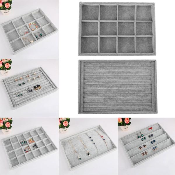jewelry box storage organizer display gray earring ring bracelet necklace brooch trinket box casket wedding decoration, Black;white
jewelry box storage organizer display gray earring ring bracelet necklace brooch trinket box casket wedding decoration, Black;white