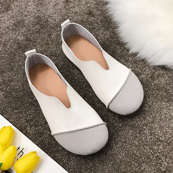 2020 woman fashion shallow single shoes ladies spring comfy soft sole loafers female simple and comfortable casual shoes u19-19, Black
2020 woman fashion shallow single shoes ladies spring comfy soft sole loafers female simple and comfortable casual shoes u19-19, Black