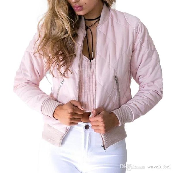 women argyle bomber jacket solid color padded long sleeve flight jackets casual coats ladies punk outwear capa
women argyle bomber jacket solid color padded long sleeve flight jackets casual coats ladies punk outwear capa