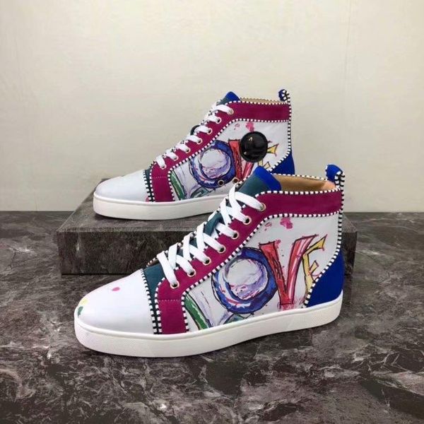 2020 color high-rivet xie outdoor man woman couple trainer shoes fashion nightclub casual shoelace box, Black
2020 color high-rivet xie outdoor man woman couple trainer shoes fashion nightclub casual shoelace box, Black