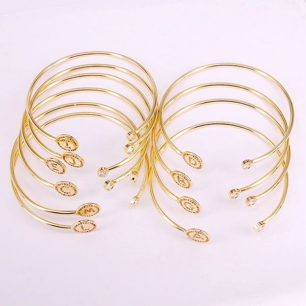 6pcs, cz micro pave gold filled colorful zirconia rainbow letter cuff bangles, choose letter, Black
6pcs, cz micro pave gold filled colorful zirconia rainbow letter cuff bangles, choose letter, Black