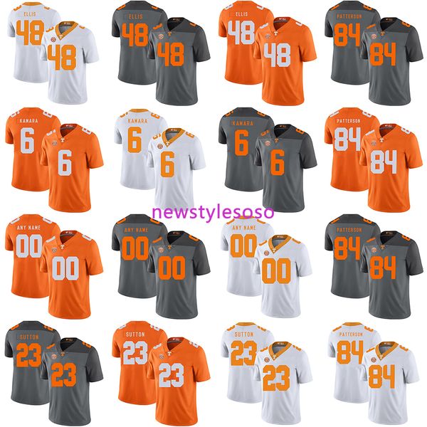 2019 ncaa football теннесси добровольцев 48 alex ellis 6 элвин камара 23 cameron sutton 84 кордарелл паттерсон трикотажных изделий, Black;red
2019 ncaa football теннесси добровольцев 48 alex ellis 6 элвин камара 23 cameron sutton 84 кордарелл паттерсон трикотажных изделий, Black;red