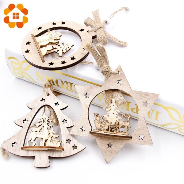 3pcs/set diy creative wooden christmas pendants wood crafts decoration christmas ornaments party home decor supplies kids toys
3pcs/set diy creative wooden christmas pendants wood crafts decoration christmas ornaments party home decor supplies kids toys