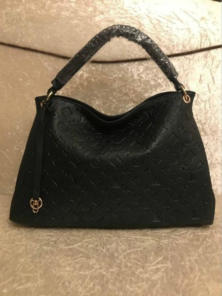 new luxury fashion pu leather handbags women black tote shoulder bags with dust bag m40249
new luxury fashion pu leather handbags women black tote shoulder bags with dust bag m40249