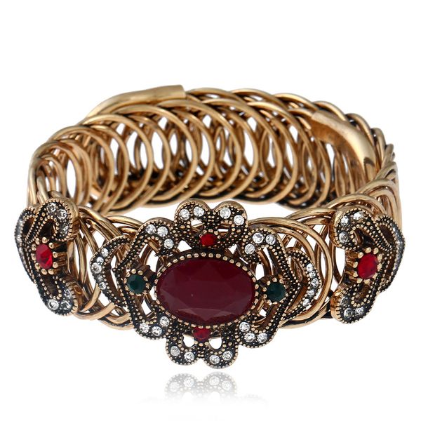 european and american popular jewelry spring open jewelry quick sale explosive temperament retro fashion bracelet, Black
european and american popular jewelry spring open jewelry quick sale explosive temperament retro fashion bracelet, Black