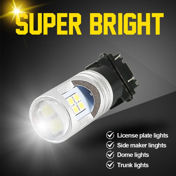 hlxg 2pcs t25 led with 3157 3156 p27/7with lens car brake reverse light 12v lamp turn signal auto wedge clearance lamp
hlxg 2pcs t25 led with 3157 3156 p27/7with lens car brake reverse light 12v lamp turn signal auto wedge clearance lamp
