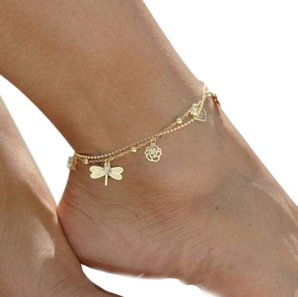 2019 leaf butterfly dragonfly anklet bracelet on the leg for women fashion chian on foot girl beach ankle bracelets jewelry gift, Red;blue
2019 leaf butterfly dragonfly anklet bracelet on the leg for women fashion chian on foot girl beach ankle bracelets jewelry gift, Red;blue