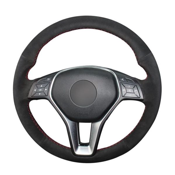 steering wheel covers hand-stitched black suede car cover for a-class 2013-2021 b-class 2011 2012 2013 2014 cla
steering wheel covers hand-stitched black suede car cover for a-class 2013-2021 b-class 2011 2012 2013 2014 cla