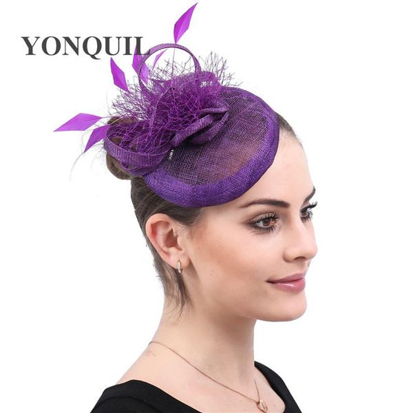 women wedding hats fashion fascinator for elegant bridal accessories headwear penny ribbons feathers party hat chapeau mariage ircuq, White
women wedding hats fashion fascinator for elegant bridal accessories headwear penny ribbons feathers party hat chapeau mariage ircuq, White