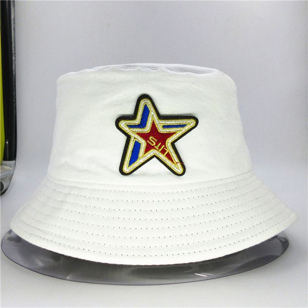 the new style bar stars embroidery bucket hat fisherman hat outdoor travel sun cap hats for child men and women 34
the new style bar stars embroidery bucket hat fisherman hat outdoor travel sun cap hats for child men and women 34