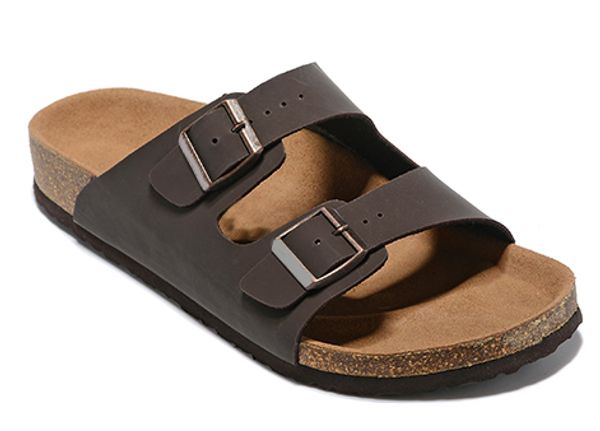 fashion design new style men's woman flat sandals comfortable casual two buckle with shoes box summer beach genuine leather slipper uni, Black
fashion design new style men's woman flat sandals comfortable casual two buckle with shoes box summer beach genuine leather slipper uni, Black