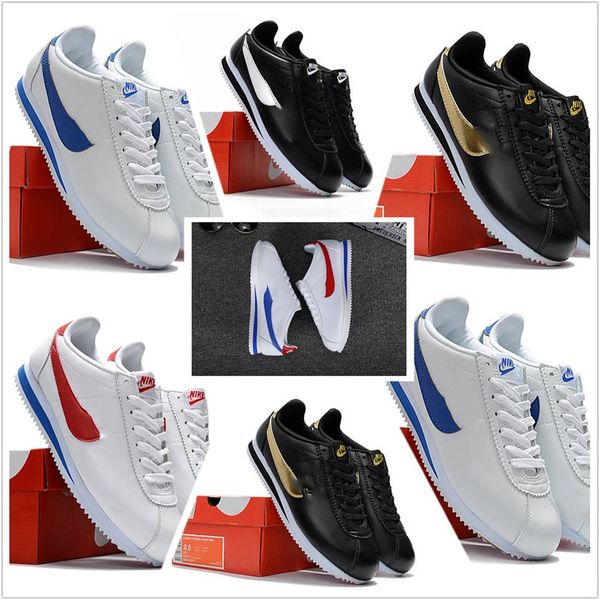 nikè classic cortez basic leather casual shoes fashion men women black white red golden skateboarding sneakers size 36-45 112563
nikè classic cortez basic leather casual shoes fashion men women black white red golden skateboarding sneakers size 36-45 112563