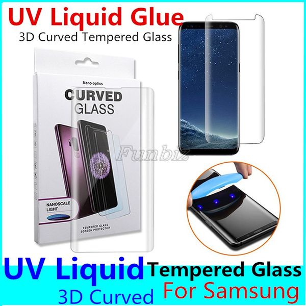 screen protector for samsung galaxy s10 s9 plus note10 3d curved tempered glass full coverage film uv light liquid tempered glass
screen protector for samsung galaxy s10 s9 plus note10 3d curved tempered glass full coverage film uv light liquid tempered glass