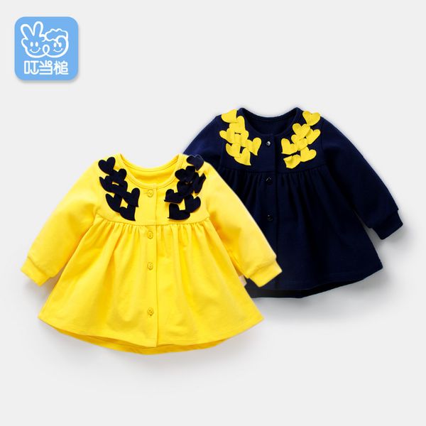 dinstry new baby coat spring & autumn children's jacket for girls 0-4 y baby girl clothes, Blue;gray
dinstry new baby coat spring & autumn children's jacket for girls 0-4 y baby girl clothes, Blue;gray