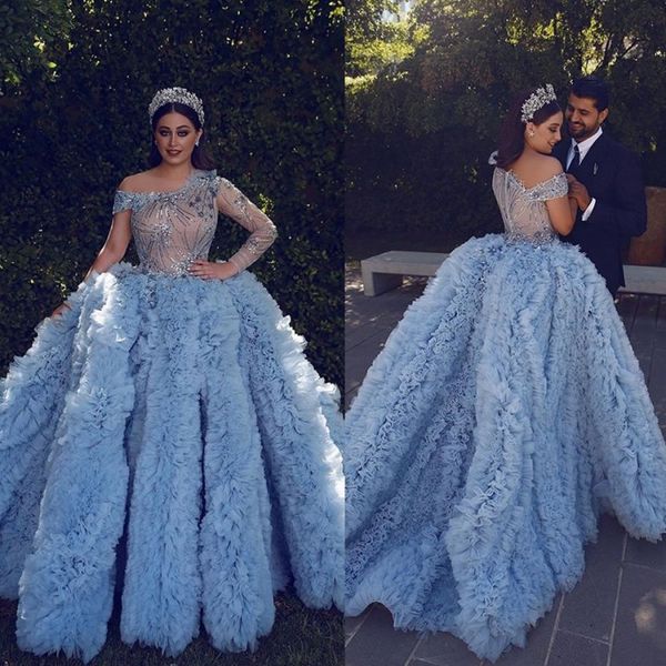 luxury arabic evening dresses tiered skirts sequins beaded star blue prom dress custom made plus size special occasion gowns party wear, Black;red
luxury arabic evening dresses tiered skirts sequins beaded star blue prom dress custom made plus size special occasion gowns party wear, Black;red