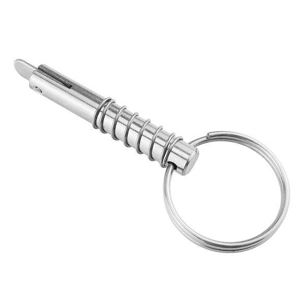 8x51mm stainless steel quick release pin with ring for boat bimini deck hinge, durable marine hardware, easy installation
8x51mm stainless steel quick release pin with ring for boat bimini deck hinge, durable marine hardware, easy installation