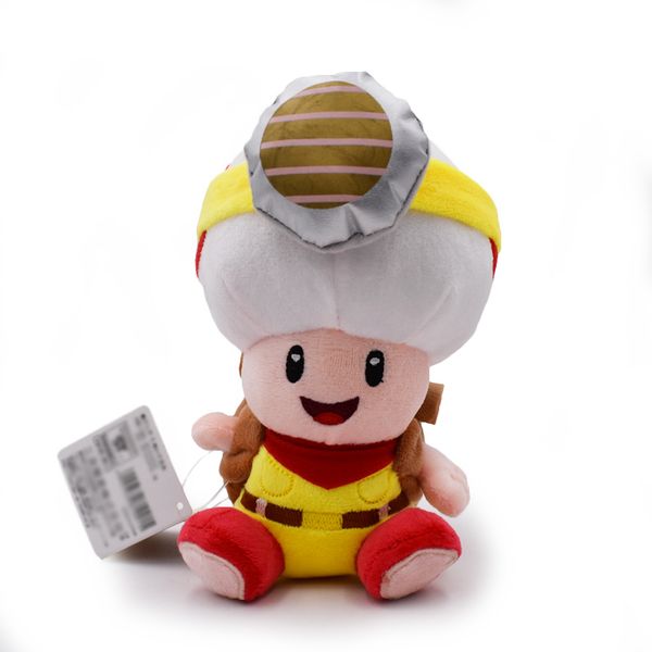 8"20cm standing captain toad super mario brother mushroom toad stuffed toy plush doll toy y200703
8"20cm standing captain toad super mario brother mushroom toad stuffed toy plush doll toy y200703