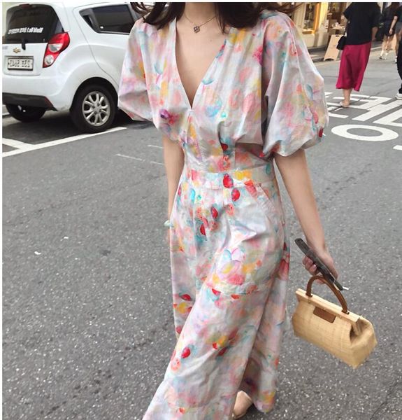hepburn style new french retro niche long skirt female hepburn light mature wind rouje floral za dress summer, Black;gray
hepburn style new french retro niche long skirt female hepburn light mature wind rouje floral za dress summer, Black;gray