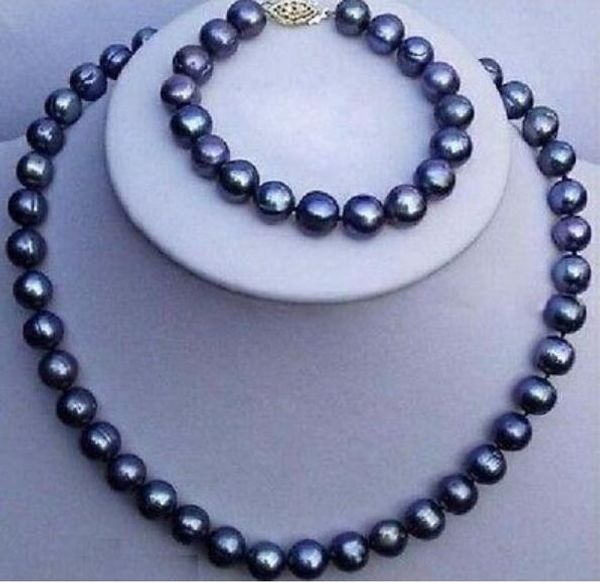 jewelry pearl set 8-9mm natural tahitian black pearl necklace bracelet set gold ing, Silver
jewelry pearl set 8-9mm natural tahitian black pearl necklace bracelet set gold ing, Silver