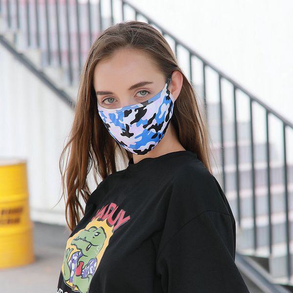 5 styles camouflage mask pluggable filter clouth mask suncreen anti-dust breathable washable mask by dhl
5 styles camouflage mask pluggable filter clouth mask suncreen anti-dust breathable washable mask by dhl
